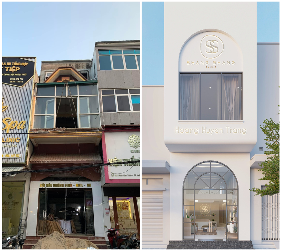 Mặt tiền spa cao cấp Shang Shang Clinic